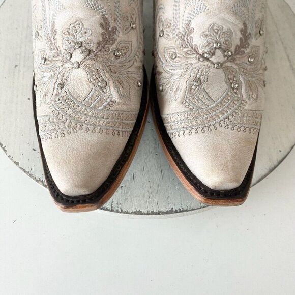 NEW Lane Santorini Womens Cowboy Boots 10.5 Leather Western Wedding 15" Tall - Picture 6 of 11